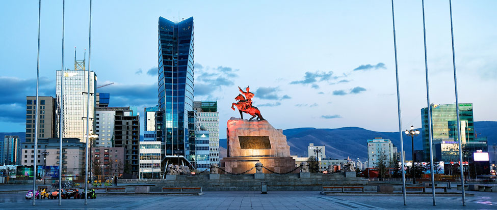ARRIVE IN ULAANBAATAR