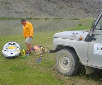 kayaking trip western mongolia