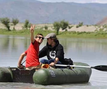 rafting in western mongolia
