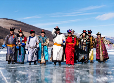 Mongolia ice festival and eagle festival