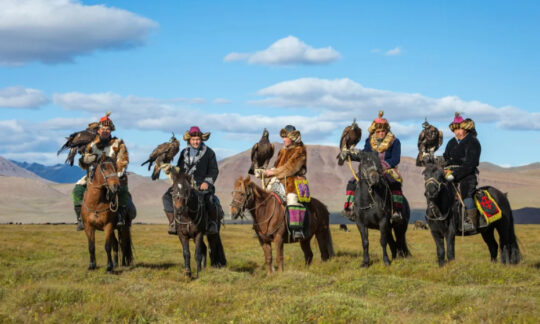 Mongolian eagle festival 2024