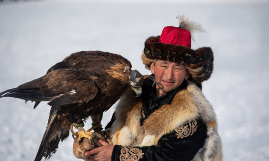 Mongolian Eagle hunter