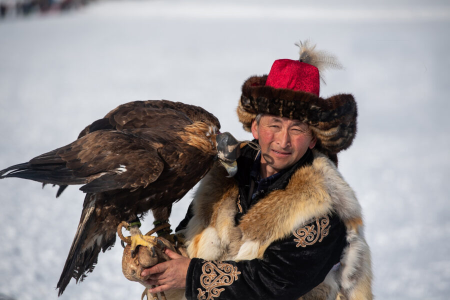 Mongolian Eagle hunter