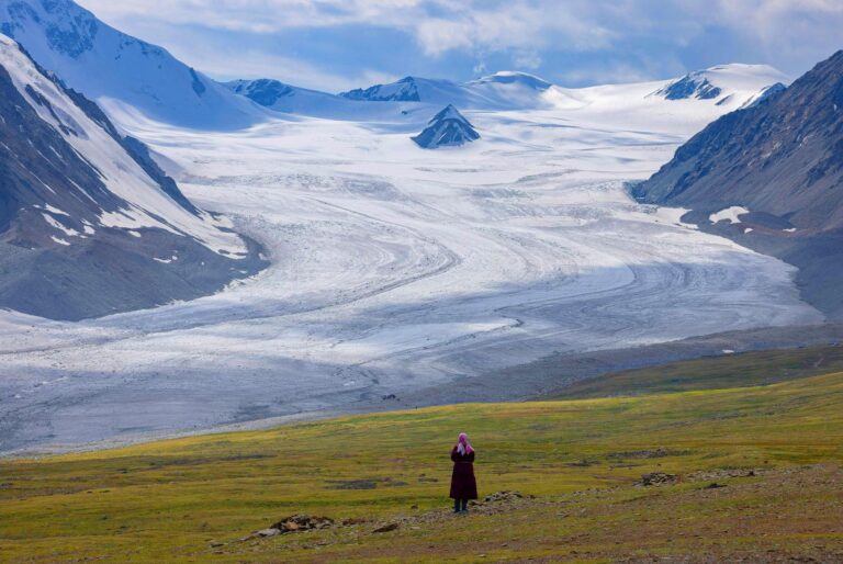 ALTAI TAVAN BOGD POTANIN ICE GLACIER