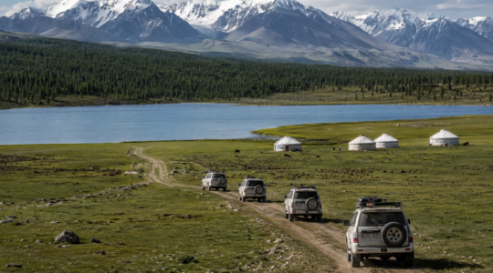 Khoton Khurgan Lakes Mongolia